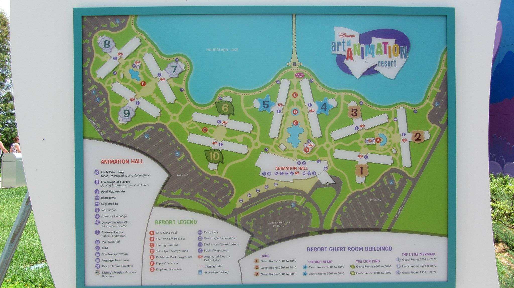 Art Of Animation Resort Map Pdf