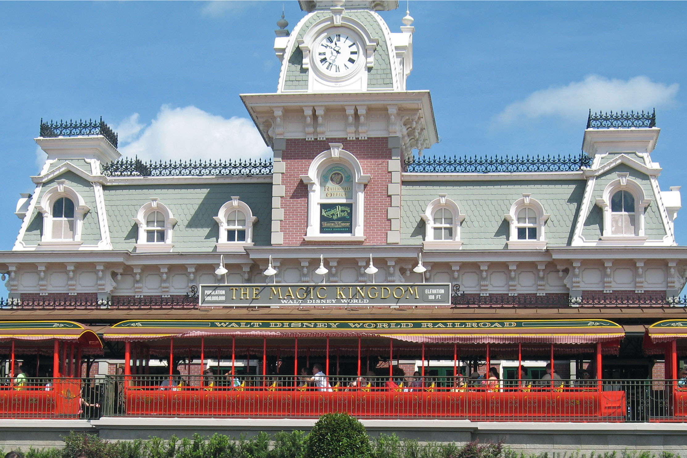 Walt Disney World Railroad - Main Street station - Walt Disney World