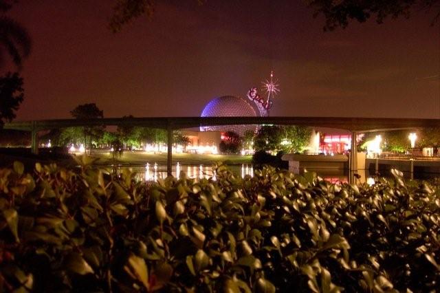 Epcot's Spaceship Earth - the silver golf ball. Epcot - Spaceship Earth