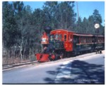 Image of Fort Wilderness Train at train barn.